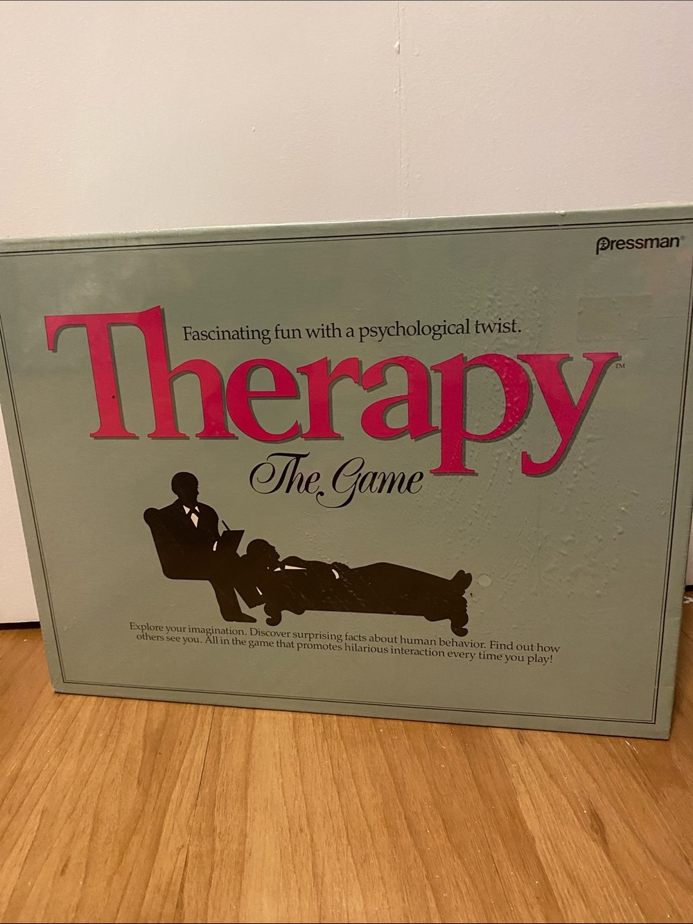 Brand New🌈 Pressman 1986 Therapy The Game a psychological twist